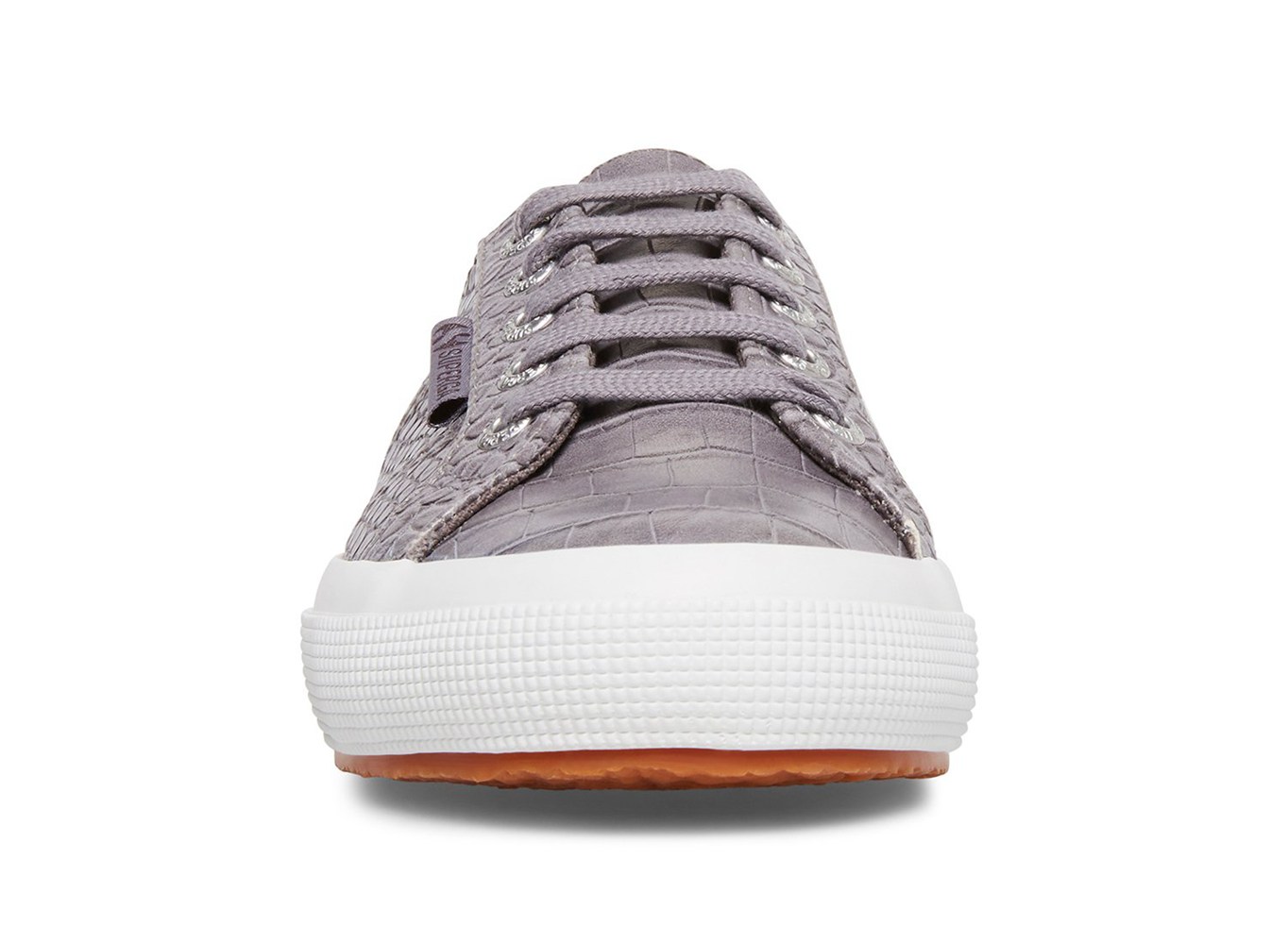 Tenis Feminino Cinzentas - Superga 2750 Syntcrocodilew - VRQWH-4206